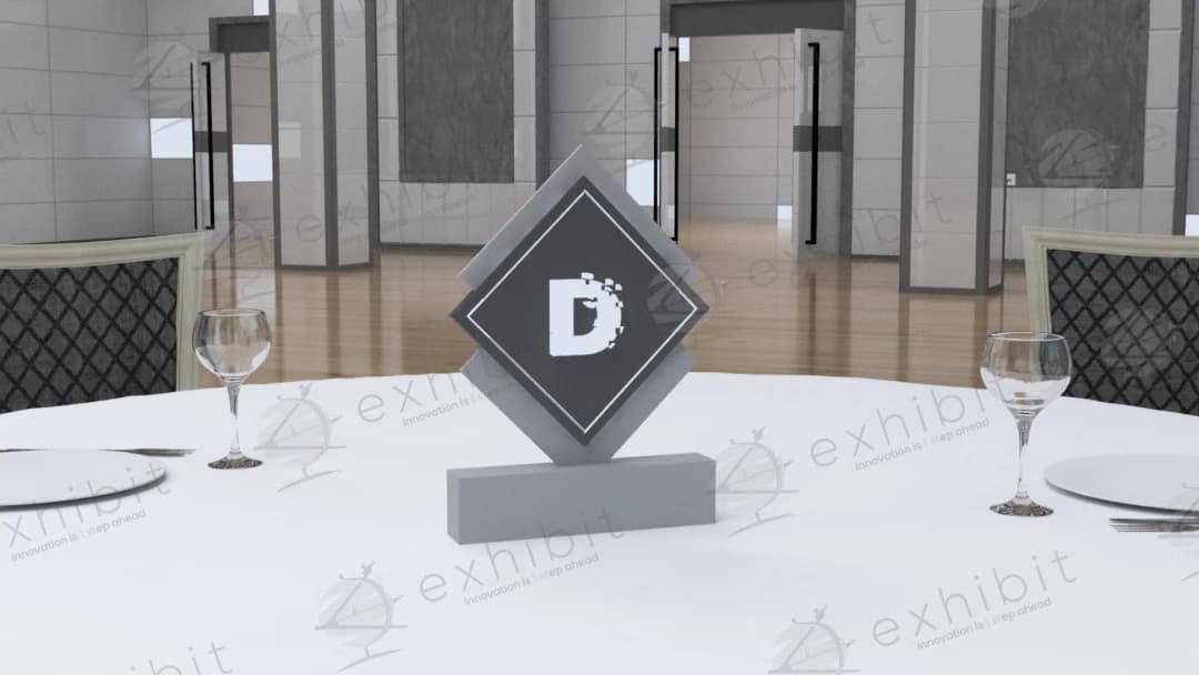 Focus Diamond Centerpiece
