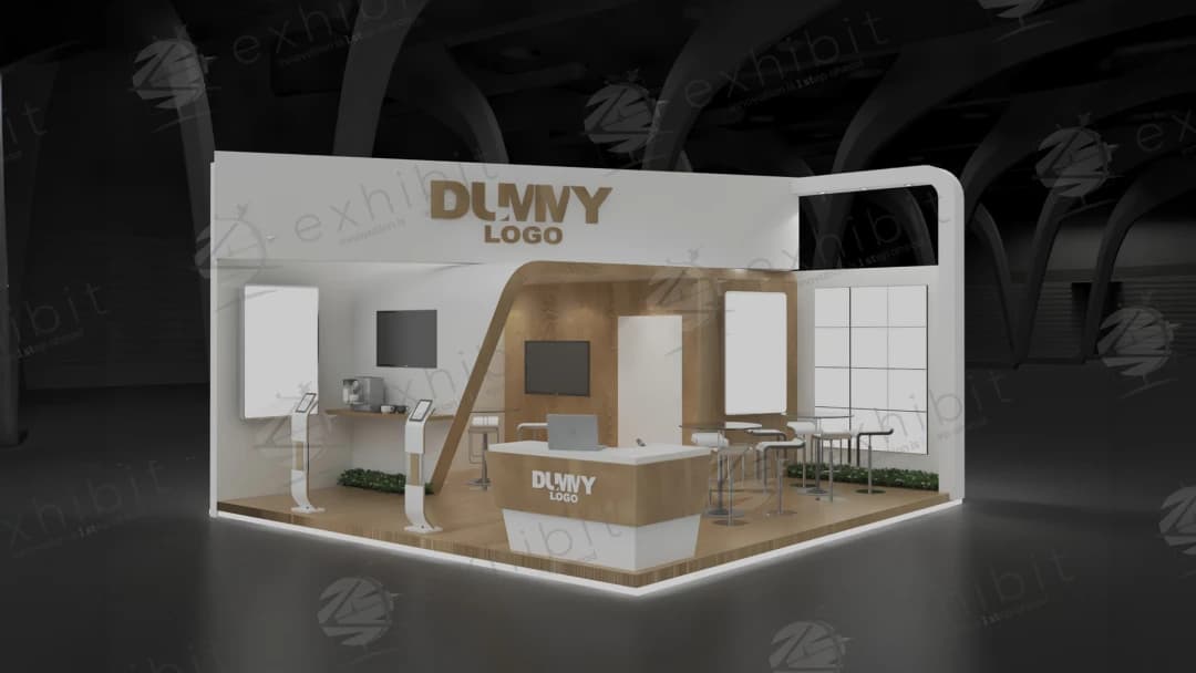 Element Vista Straight Semi-Island 6x6 Booth