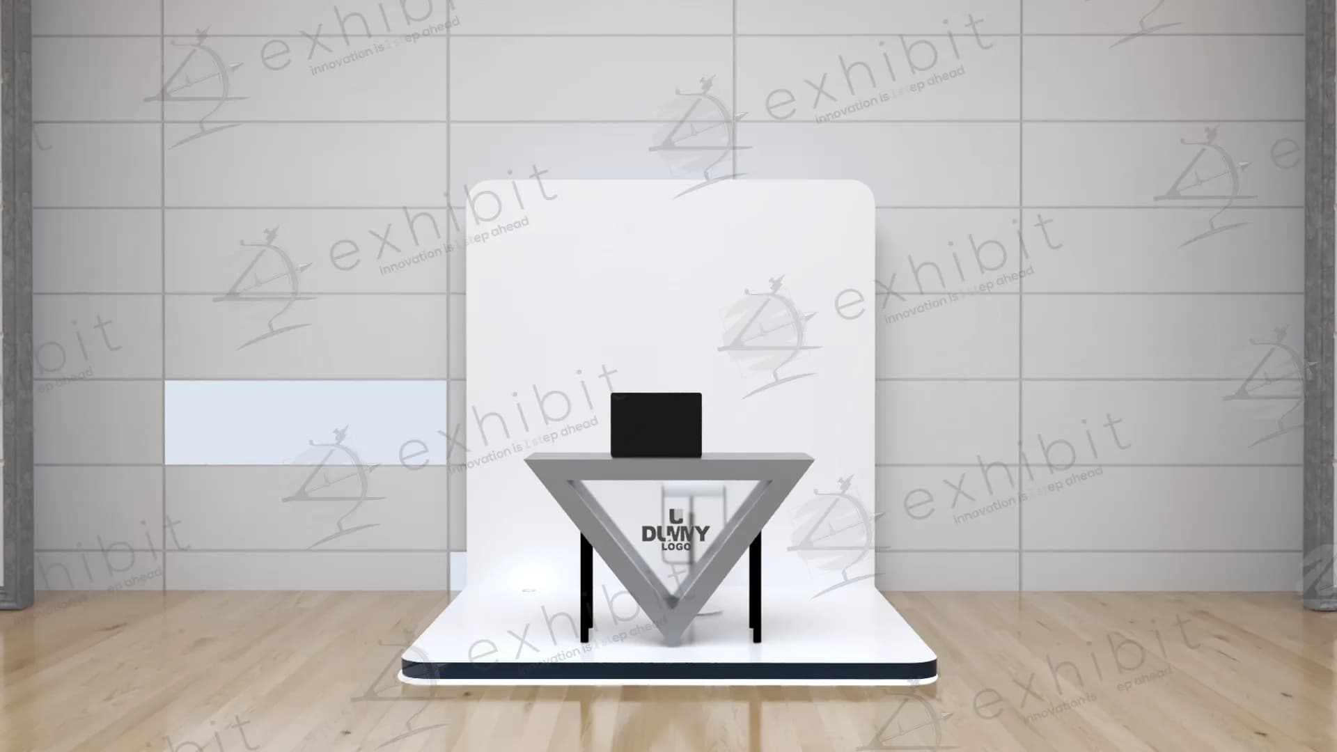 Inverted Triangle Straight Reg Desk