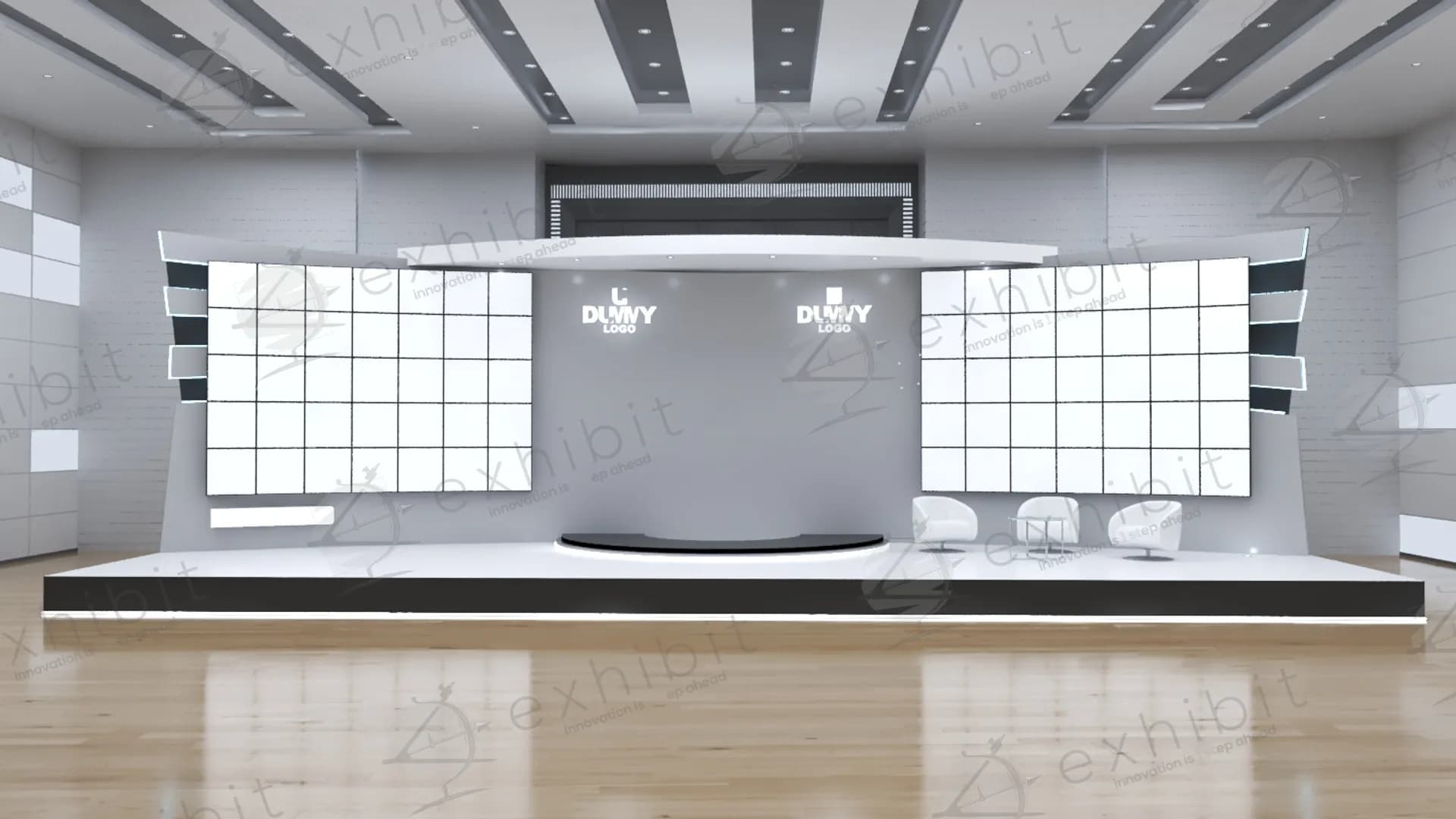 The Infinity Media Console Backdrop