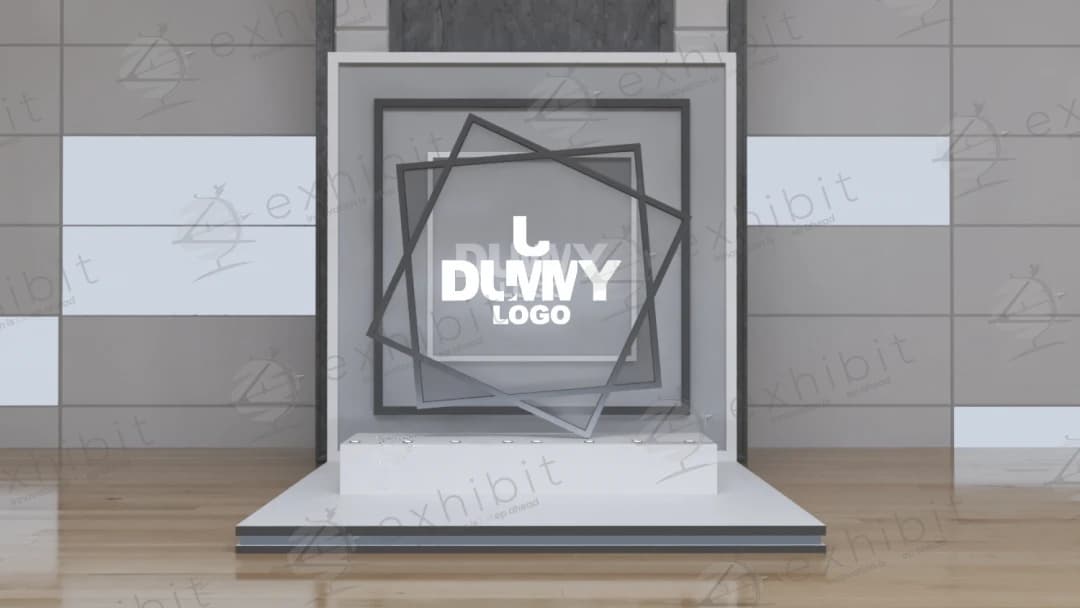 Layered Square Frame Photobooth