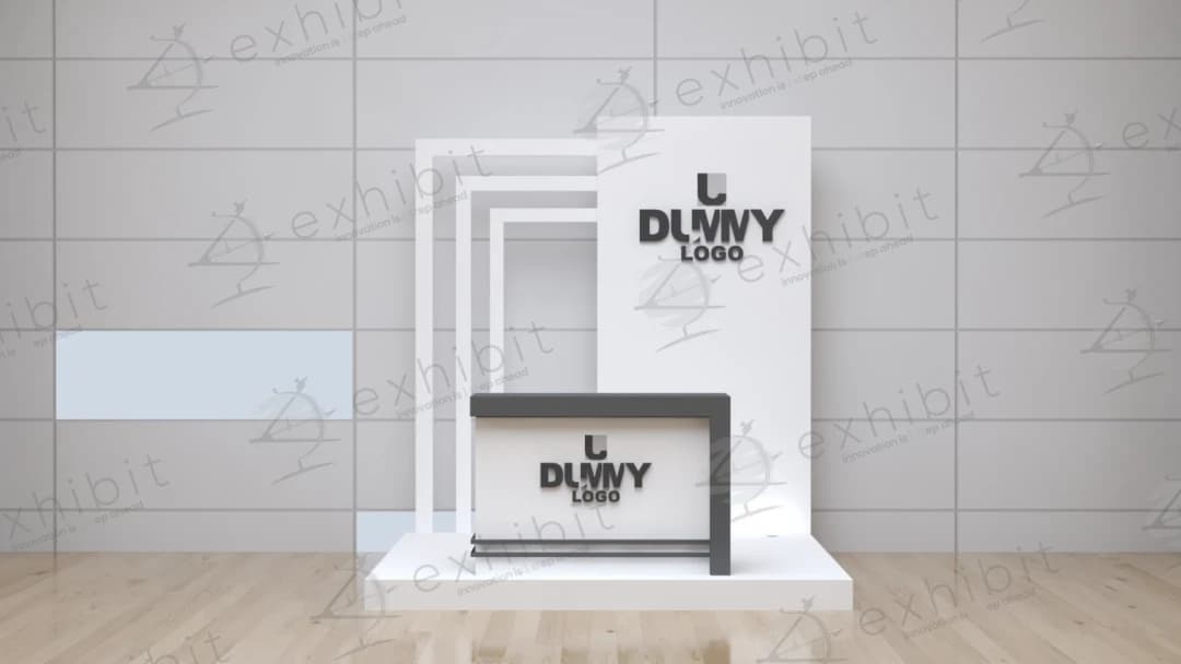 Minimalist Frame Registration Desk