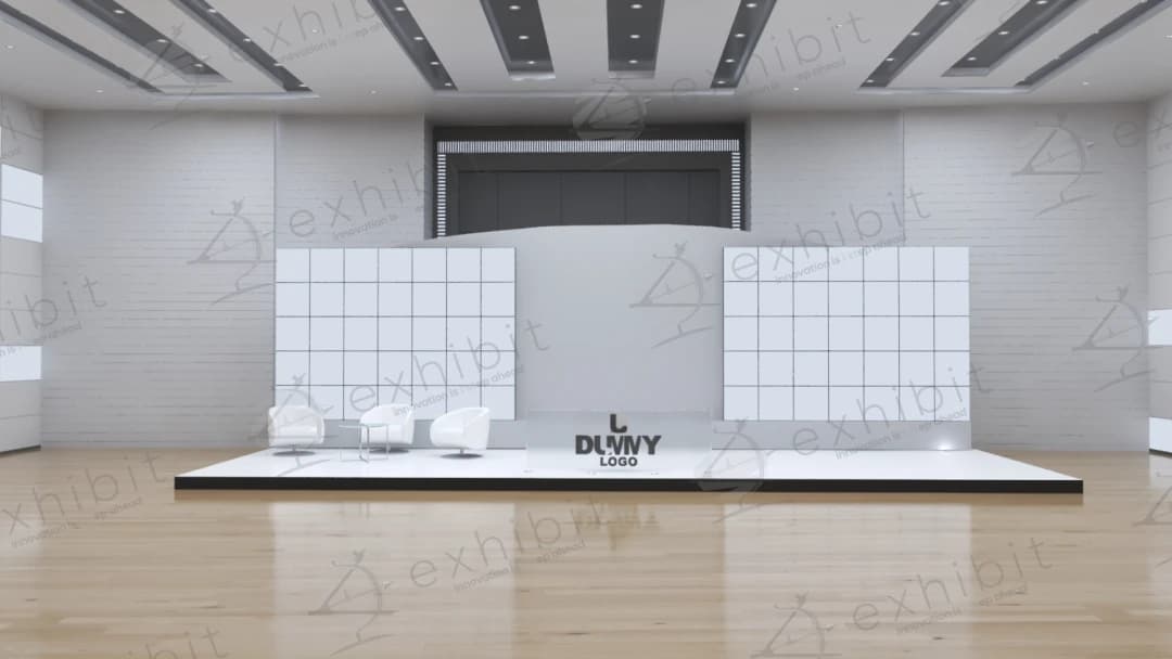The Dual-Matrix Stage Backdrop