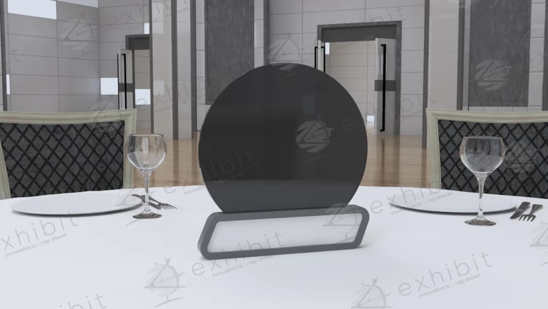 The Beveled Halo Centerpiece