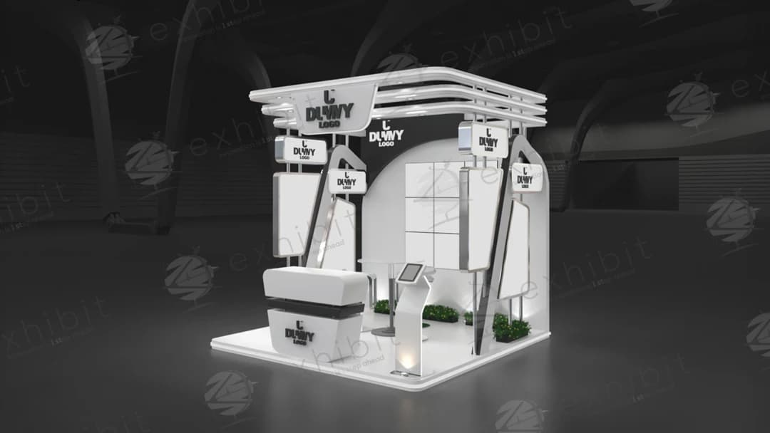 Nexus Prime Curved Semi-Island 3x3 Booth