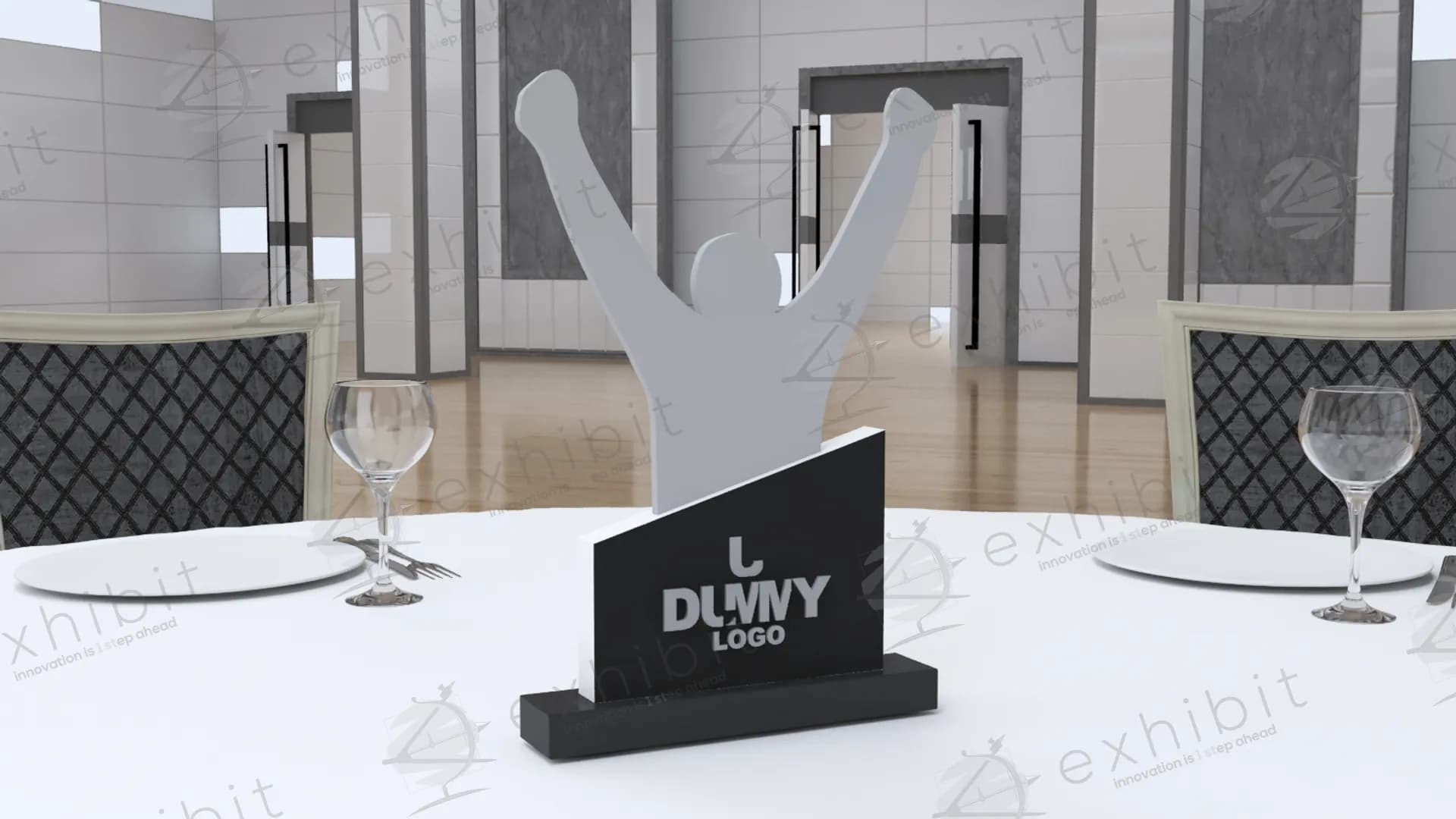 Victor Silhouette Straight Centerpiece