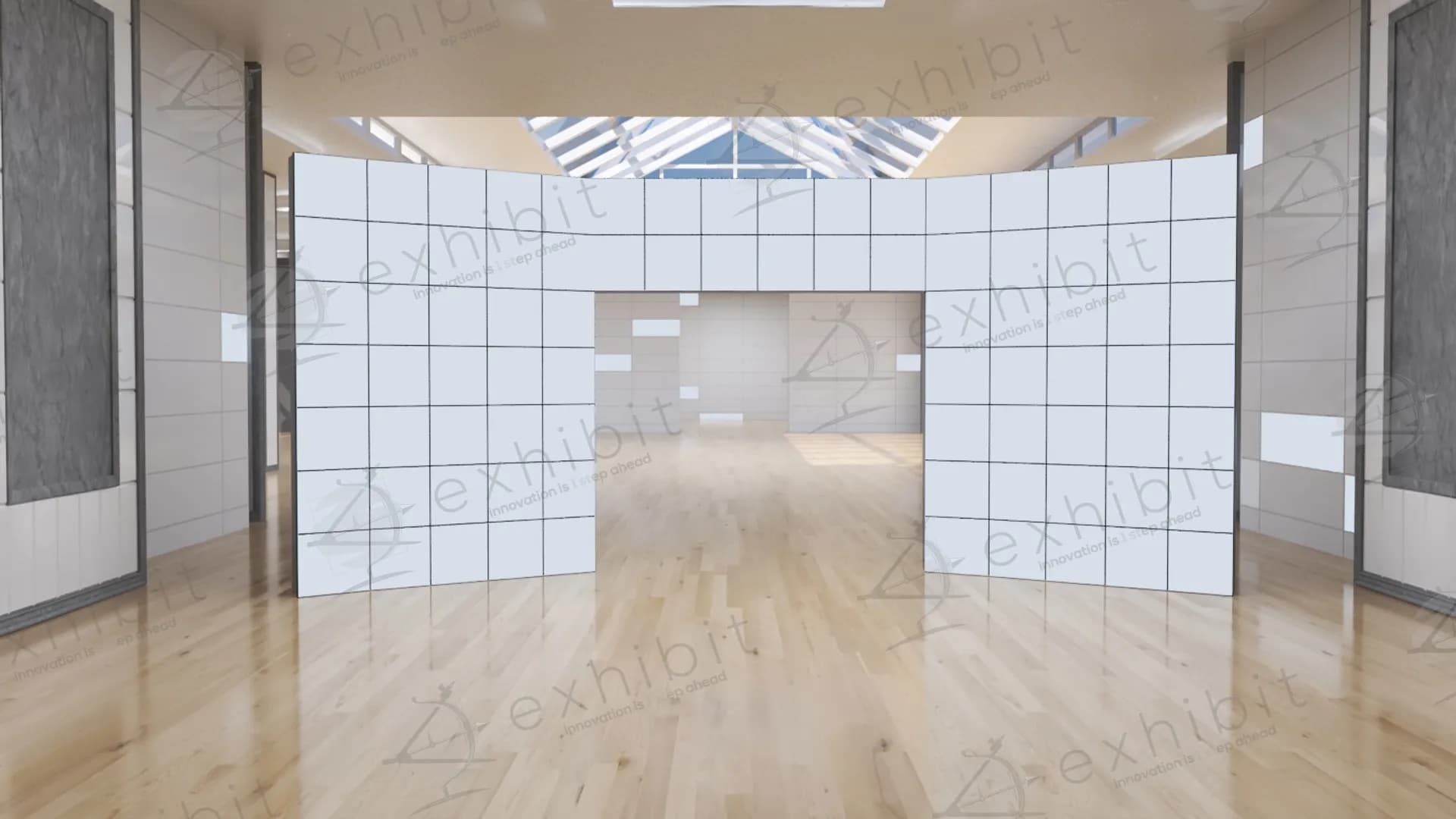 Cyber-Portal Straight Entrance Gate