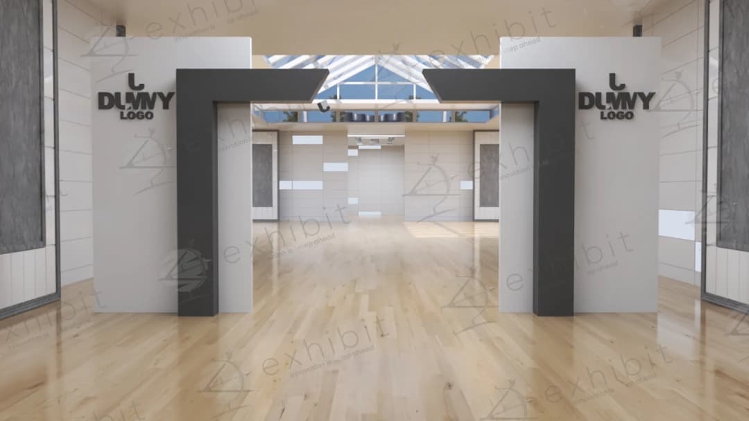 Monolith-Split Straight Entrance Gate