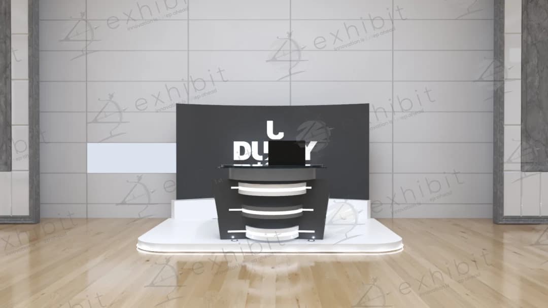 The Layered Barrel Registration Desk