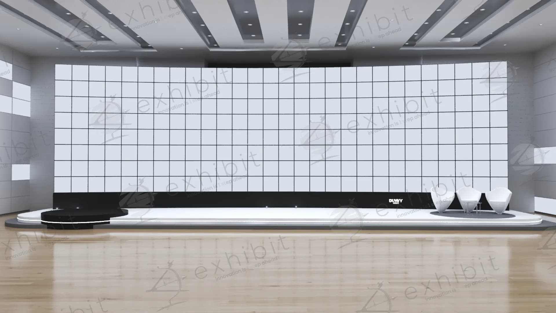 The Cinematic Curvature Backdrop