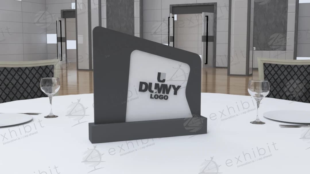 Vector-Frame Branding Centerpiece