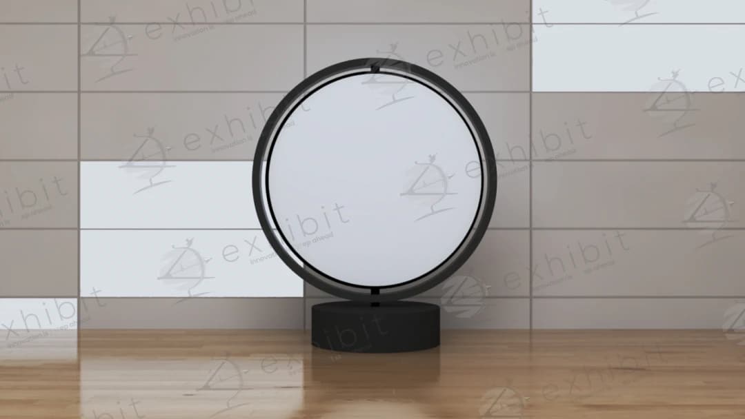 The Minimalist Circular Foyer Display