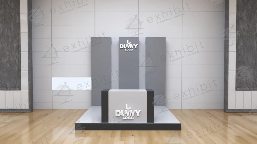 Minimalist Block Registration Desk
