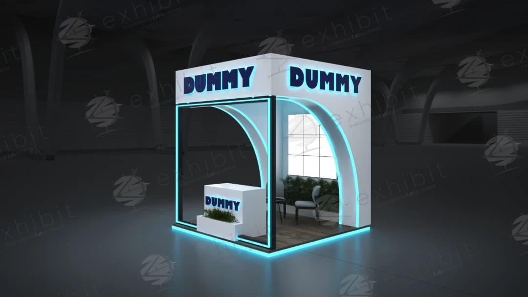 Luminary Void Straight Semi-Island 3x3 Booth