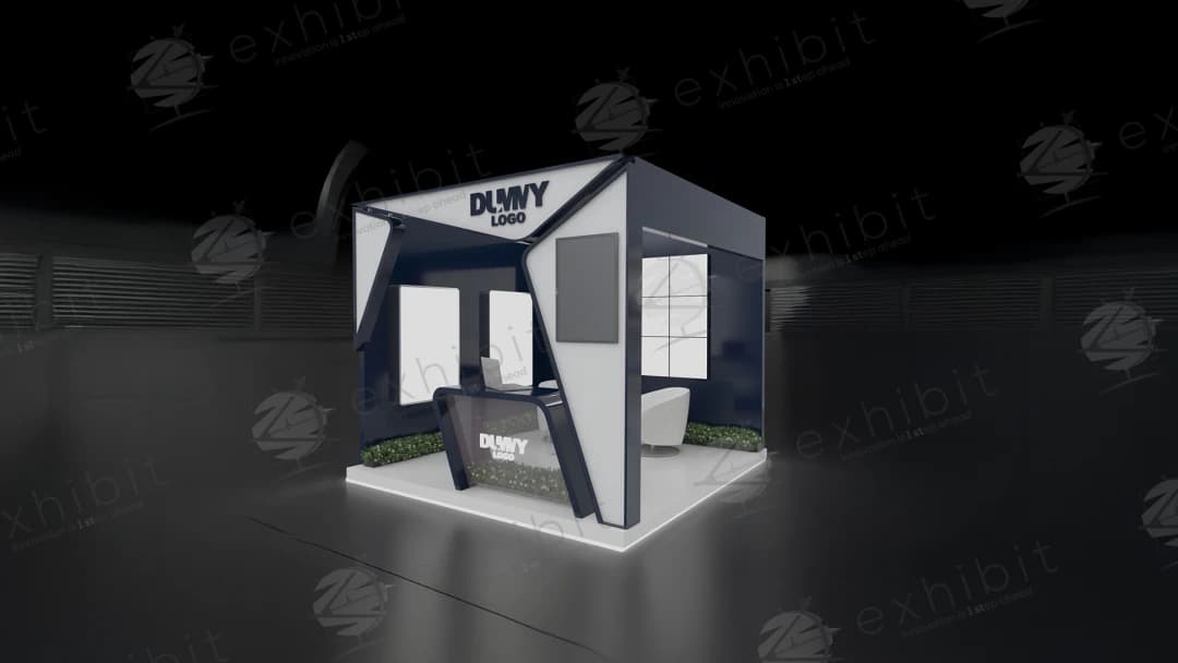 Angular Edge Curved 3x3 Semi-Island