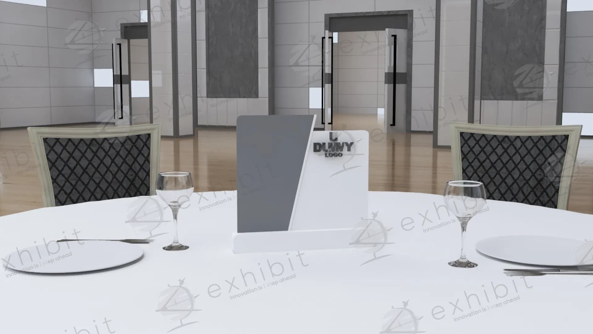 Vertex Layered Centerpiece