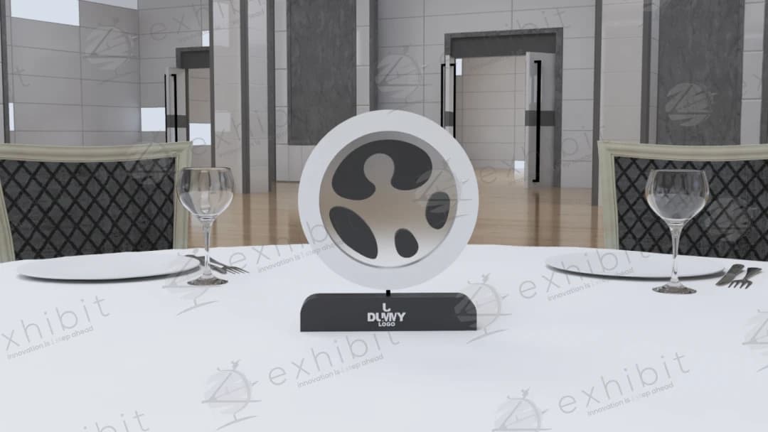 The Nova Bio-Disc Table Sign