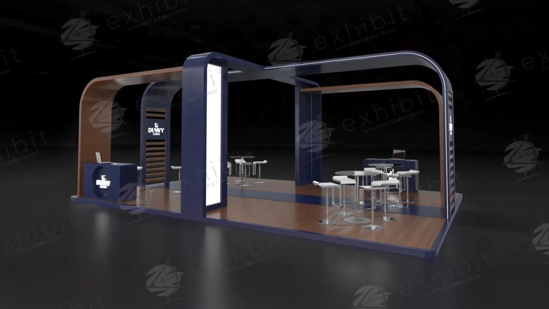 Vortex Grand Straight Island 6x9 Booth