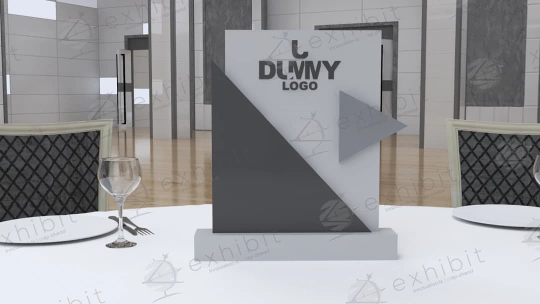 The Angular Triangle Centerpiece
