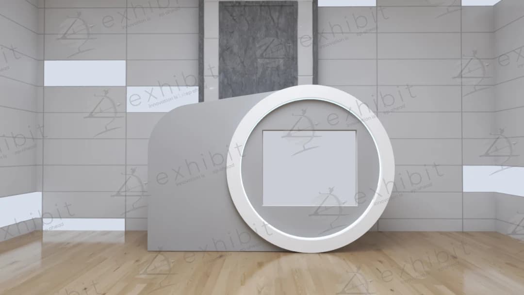 The Concentric Lens Mosaic Wall