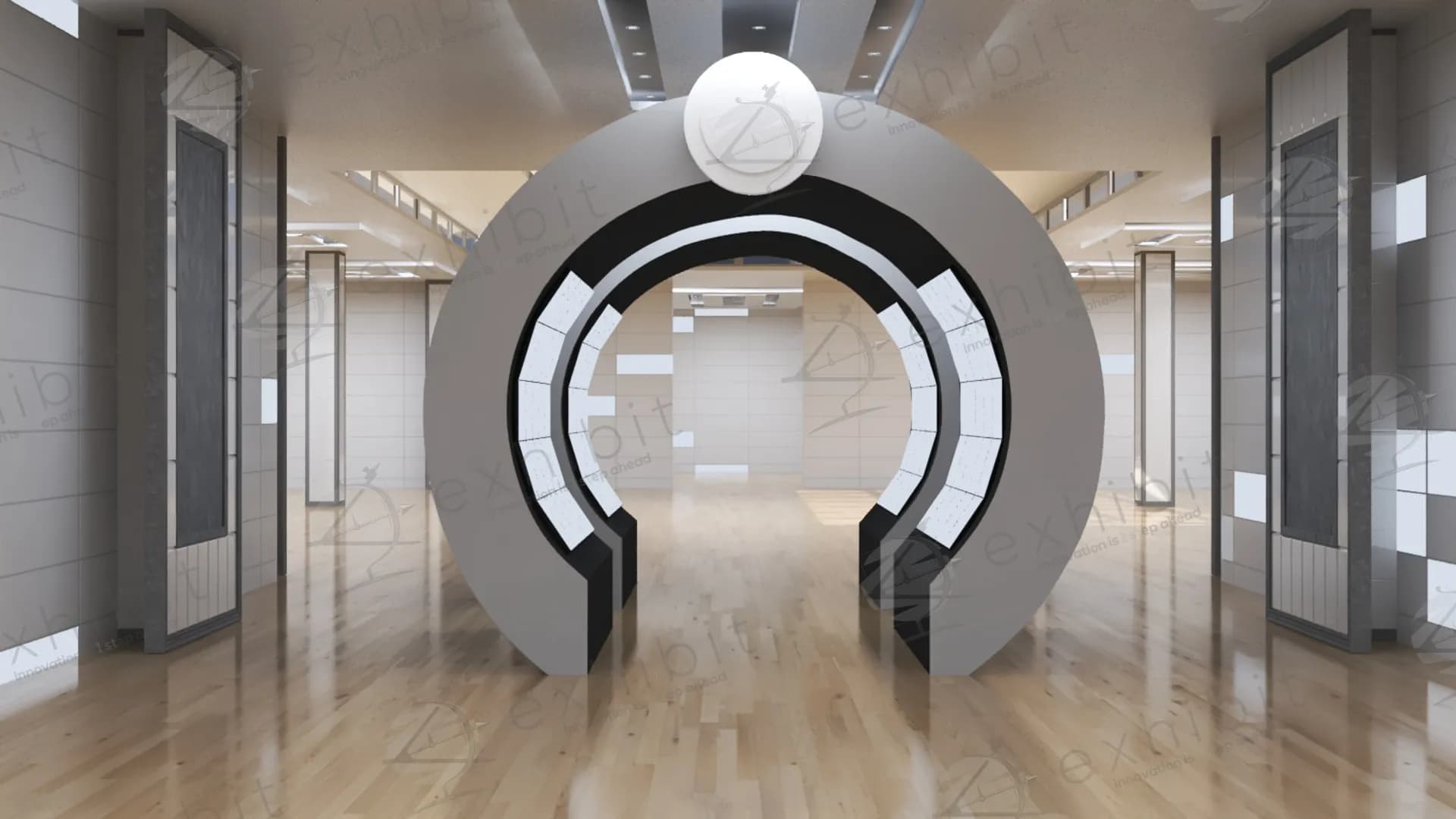 The Luminous Portal Ring Tunnel