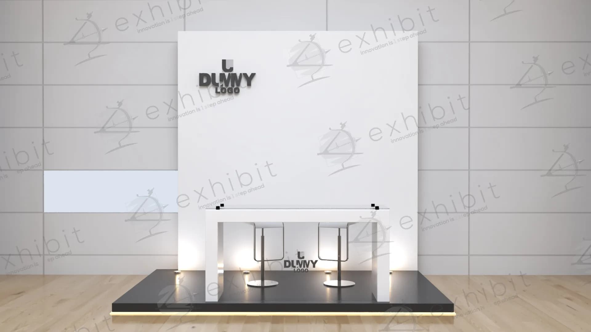 Highline Bar-Style Straight Reg Desk