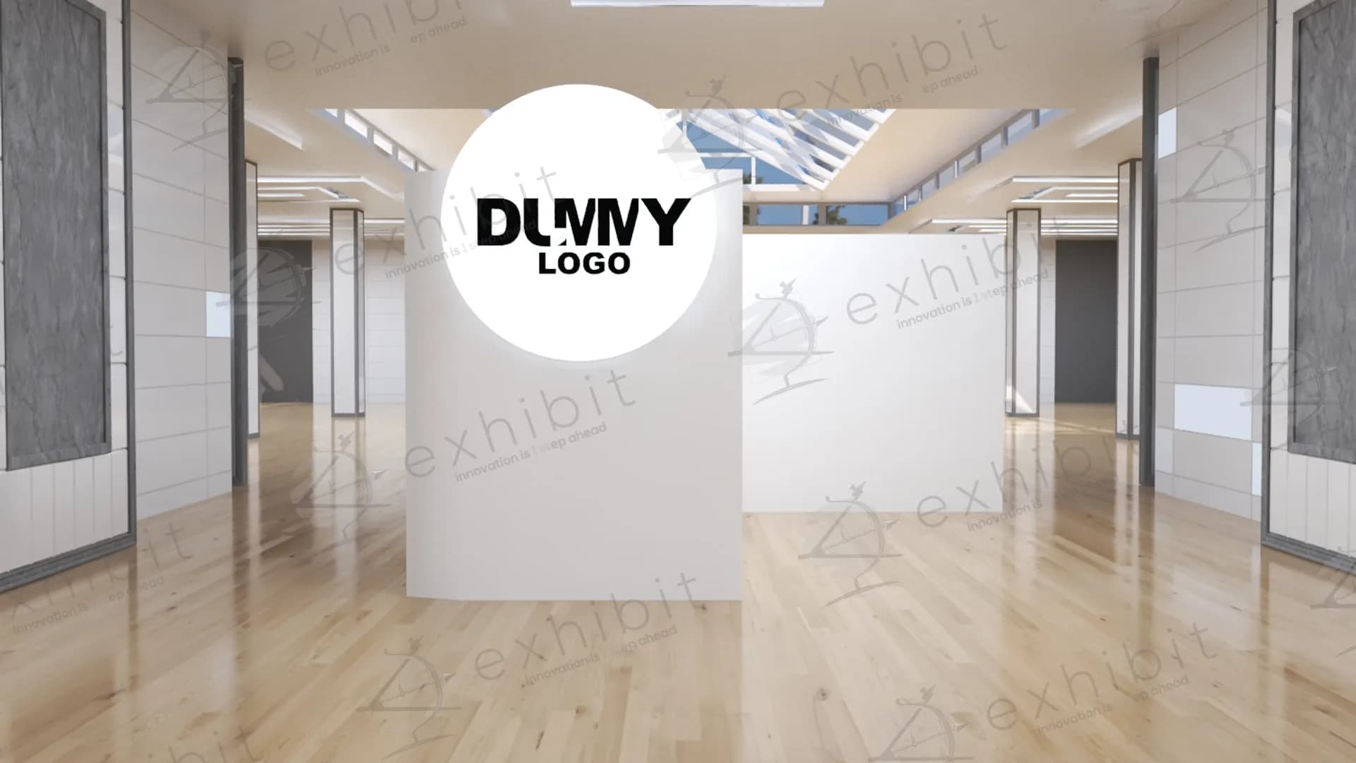 Lunar Disc Curved Entrance Gate
