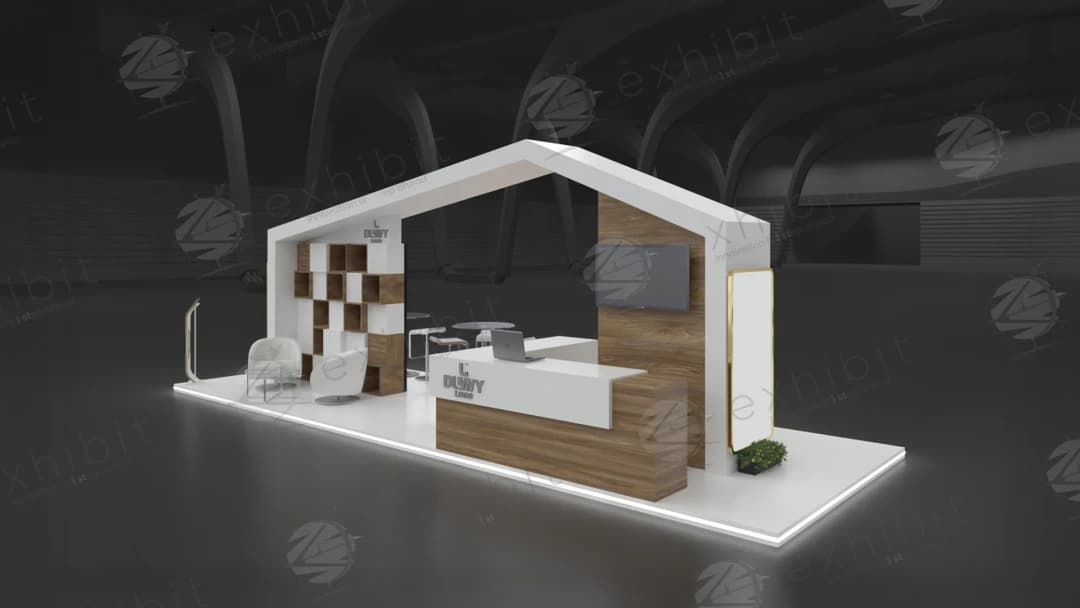 Studio Loft Straight Island 3x9 Booth