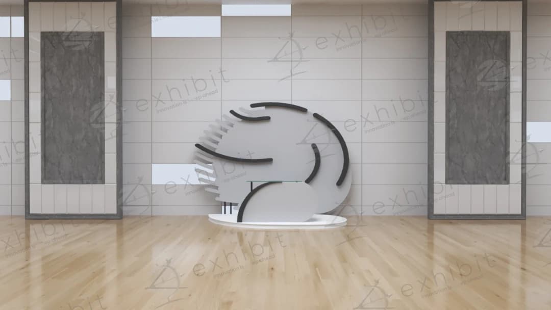 Dynamic Burst Curved Reg Desk