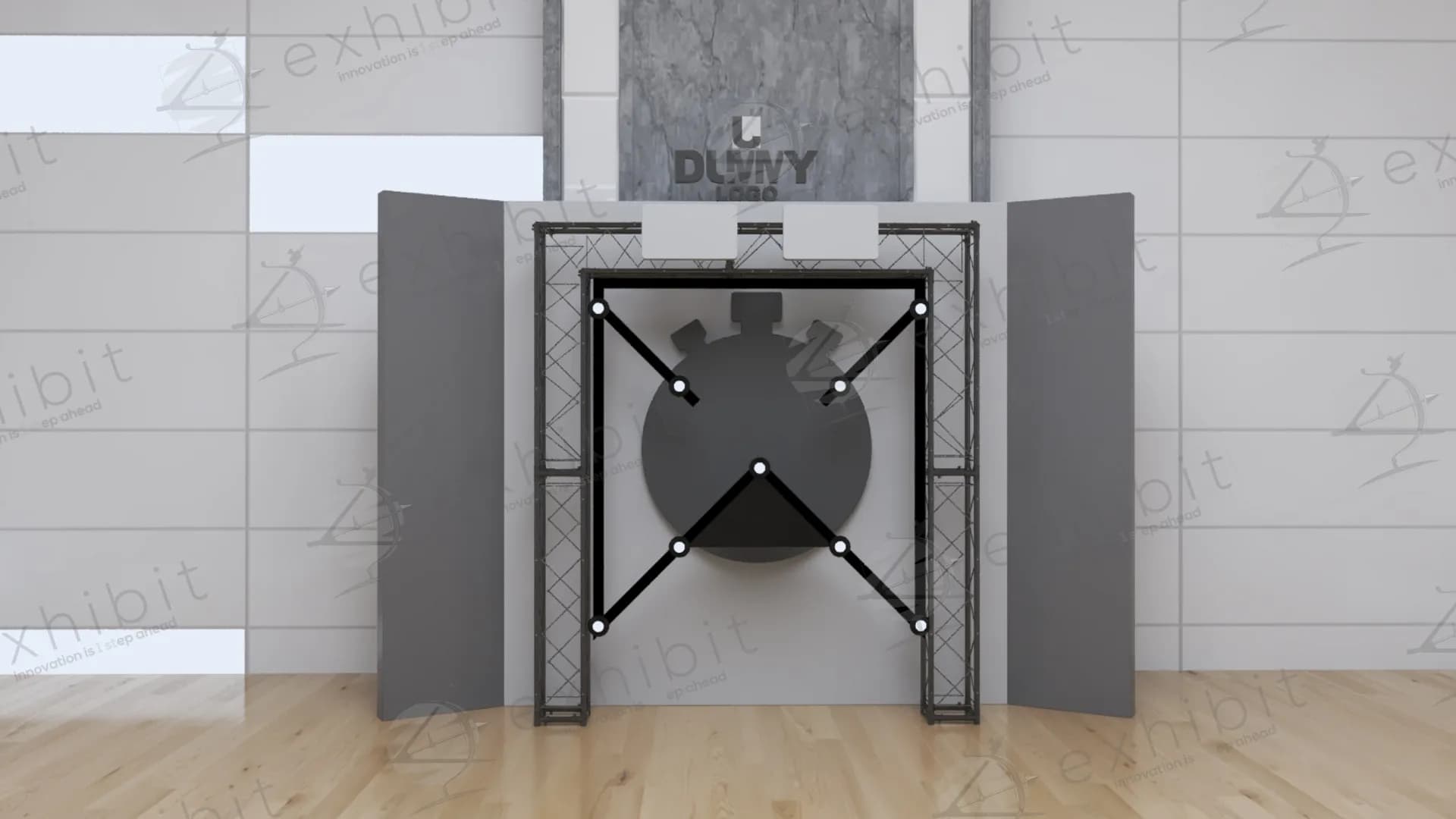 Truss Frame Interactive Screen