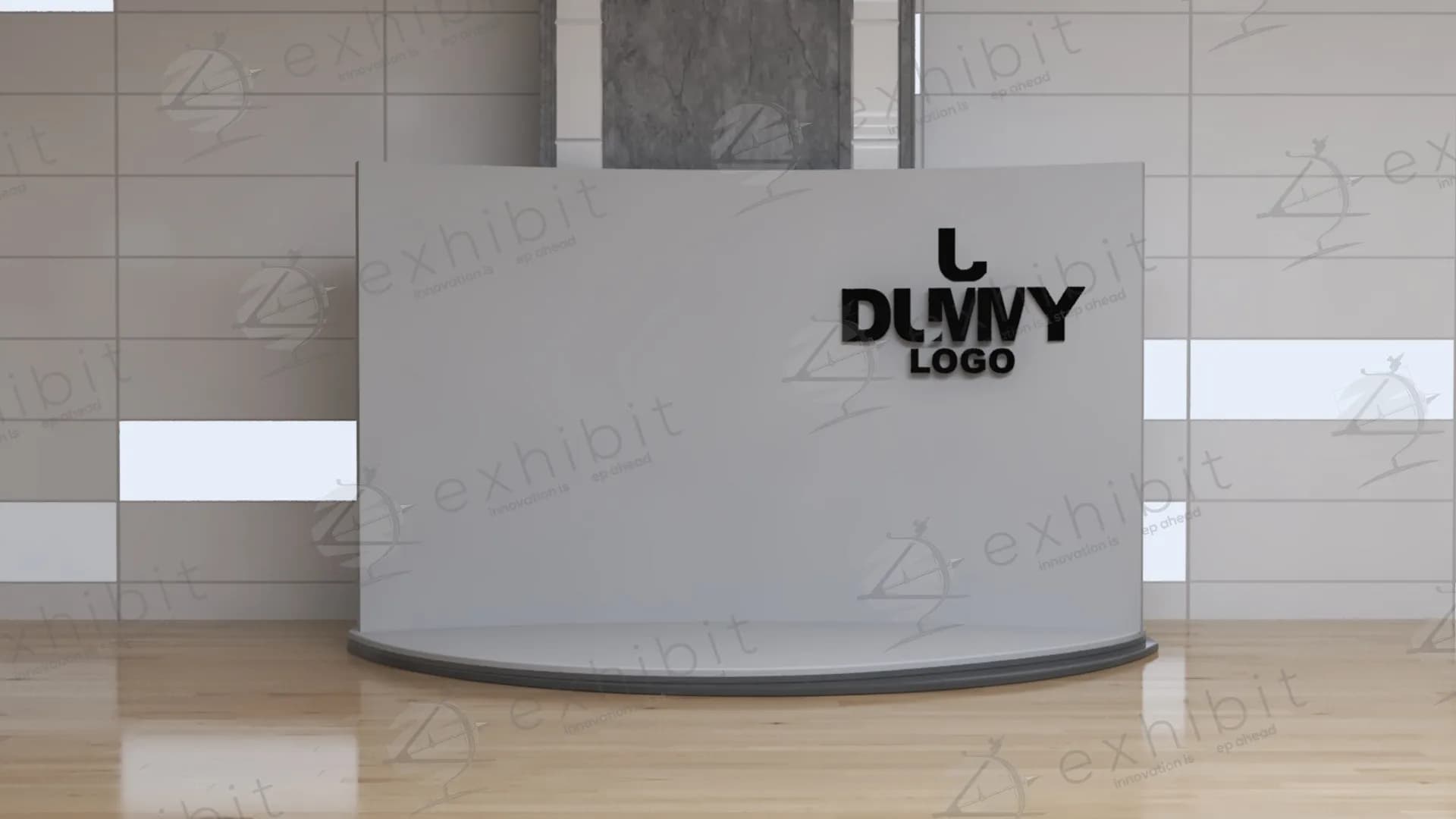 Intermediate Curved Modern PhotoBooth