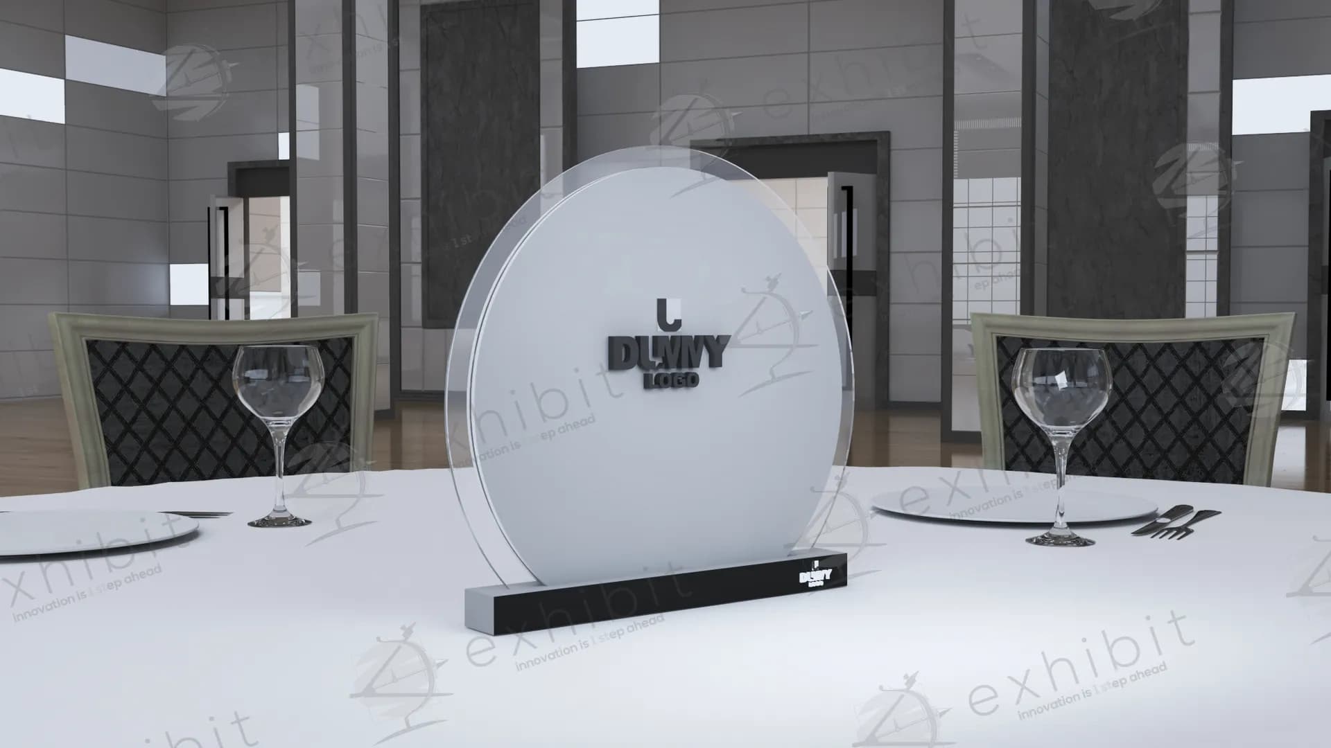 Halo Disc Centerpiece