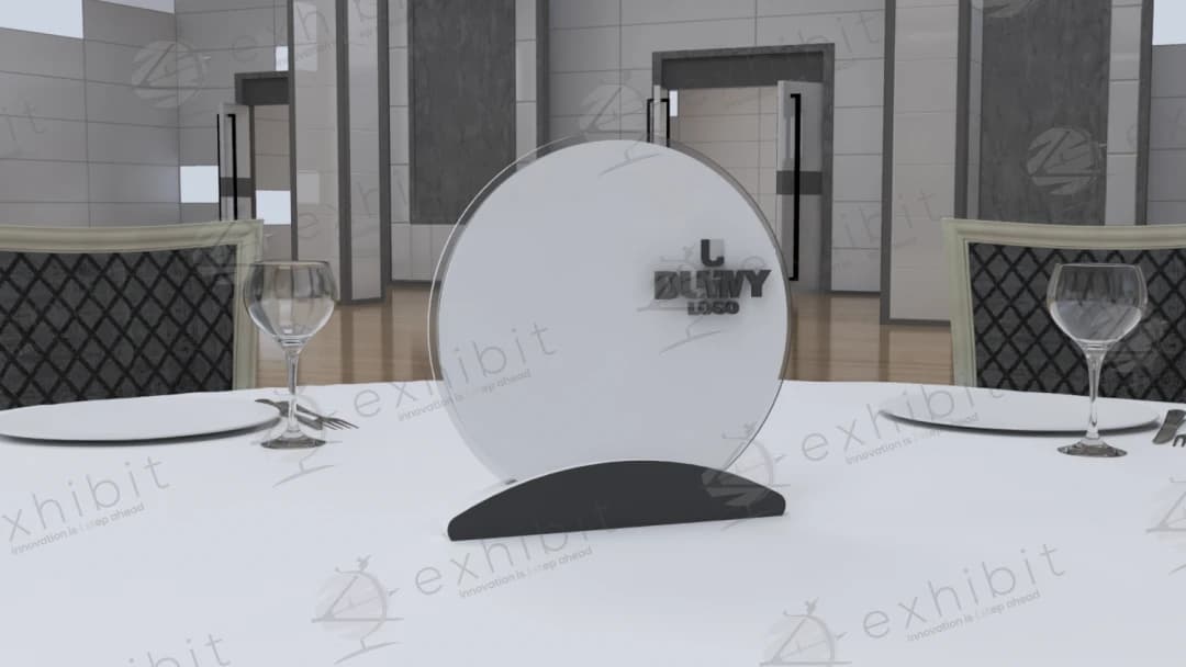 The Meridian Circular Pane Tablepiece