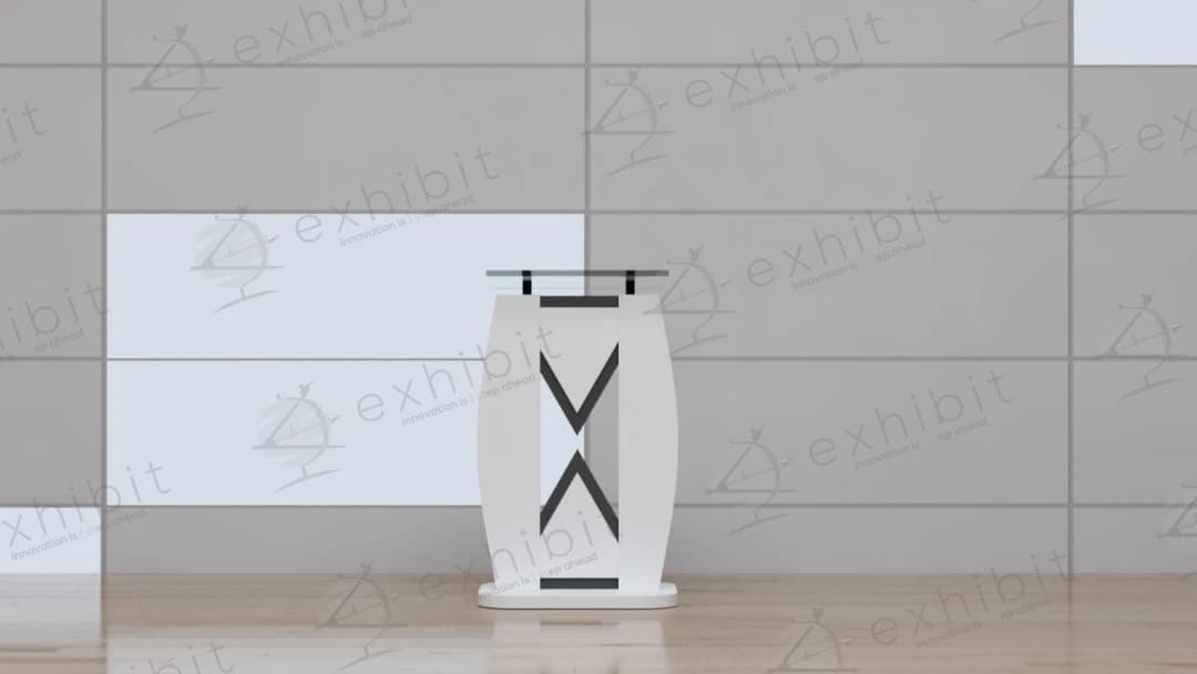 The Chronos Hourglass Podium