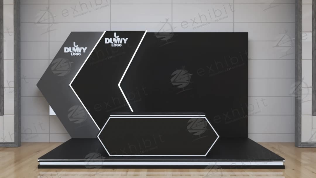 Hexagon Thrust Registration Desk