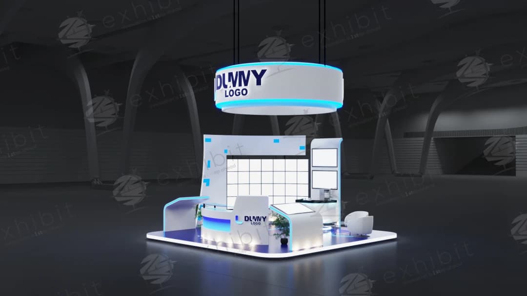 Stellar Horizon Curved Semi-Island 6x6 Booth