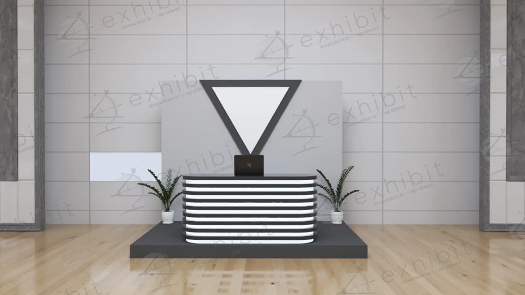 Ascend Straight Registration Desk