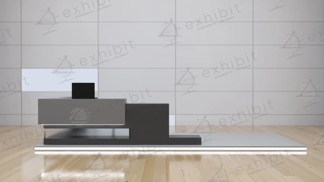 The Terraced Cantilever Registration Desk