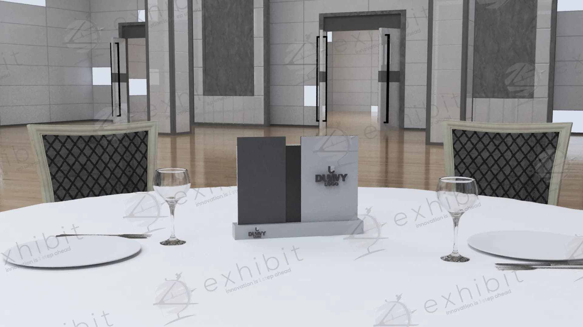 The Duo-Panel Slate Centerpiece