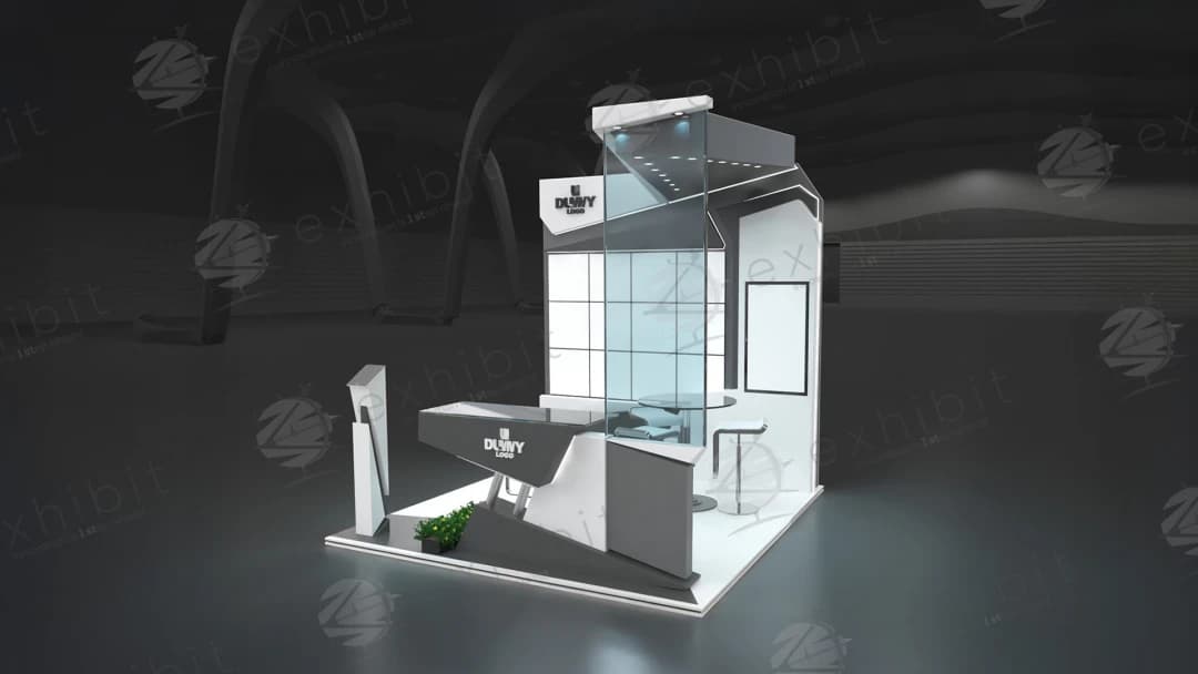 Quantum Edge Straight Semi-Island 3X3 Booth