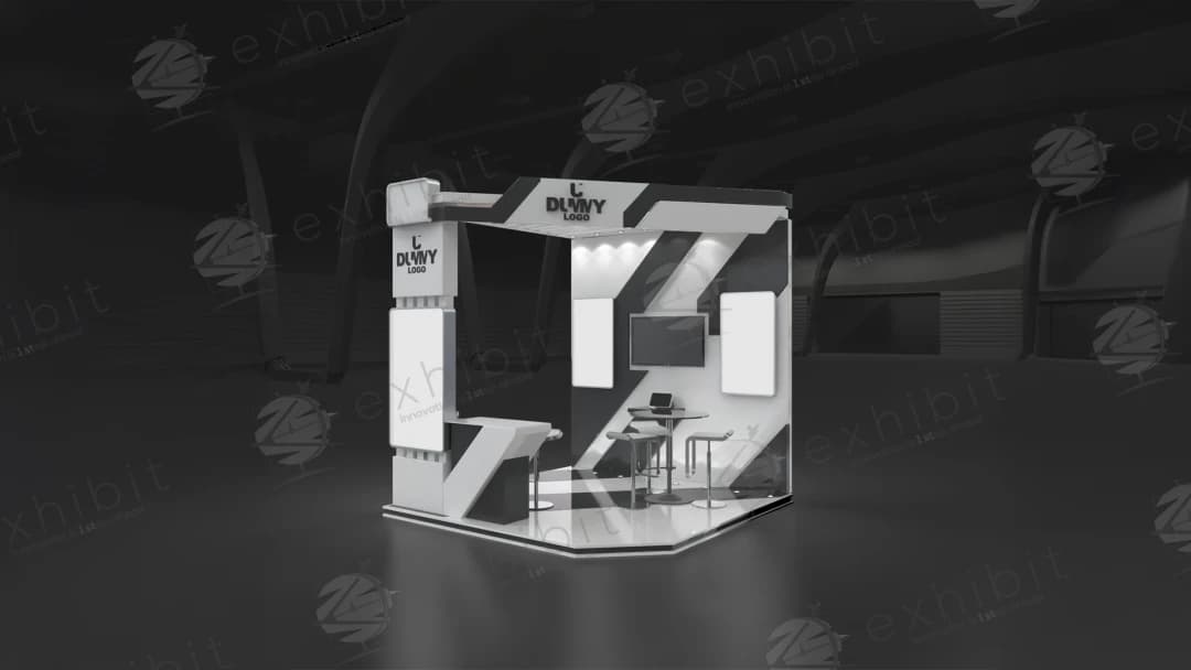 Prism Core Straight Semi-Island 3x3 Booth