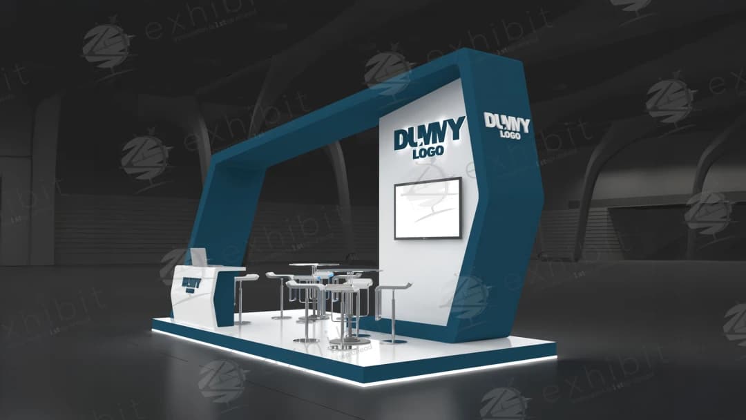 Archon Gateway Straight Semi-Island 3x6 Booth
