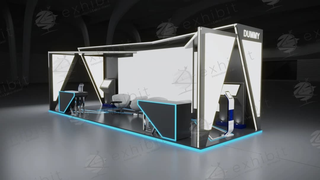 Prism Vanguard Straight Semi-Island 3x9 Booth