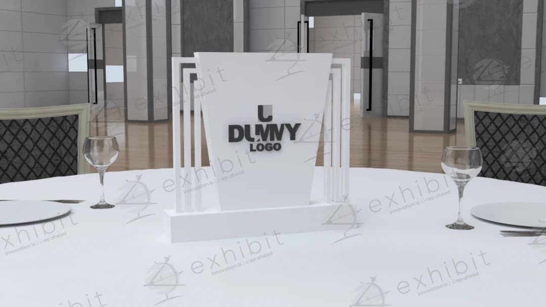 Colonnade Framed Centerpiece