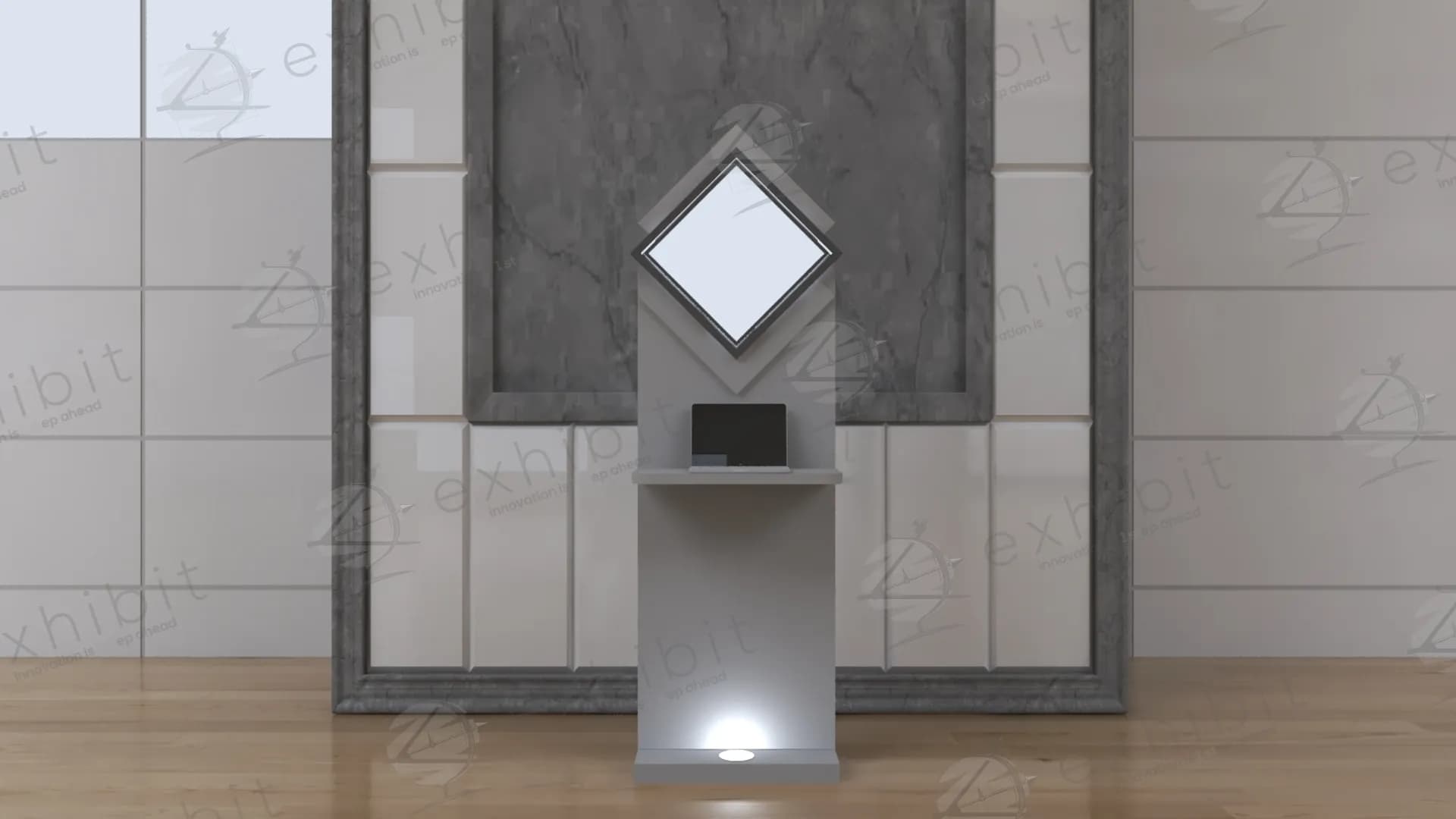 The Diamond Interactive Pedestal