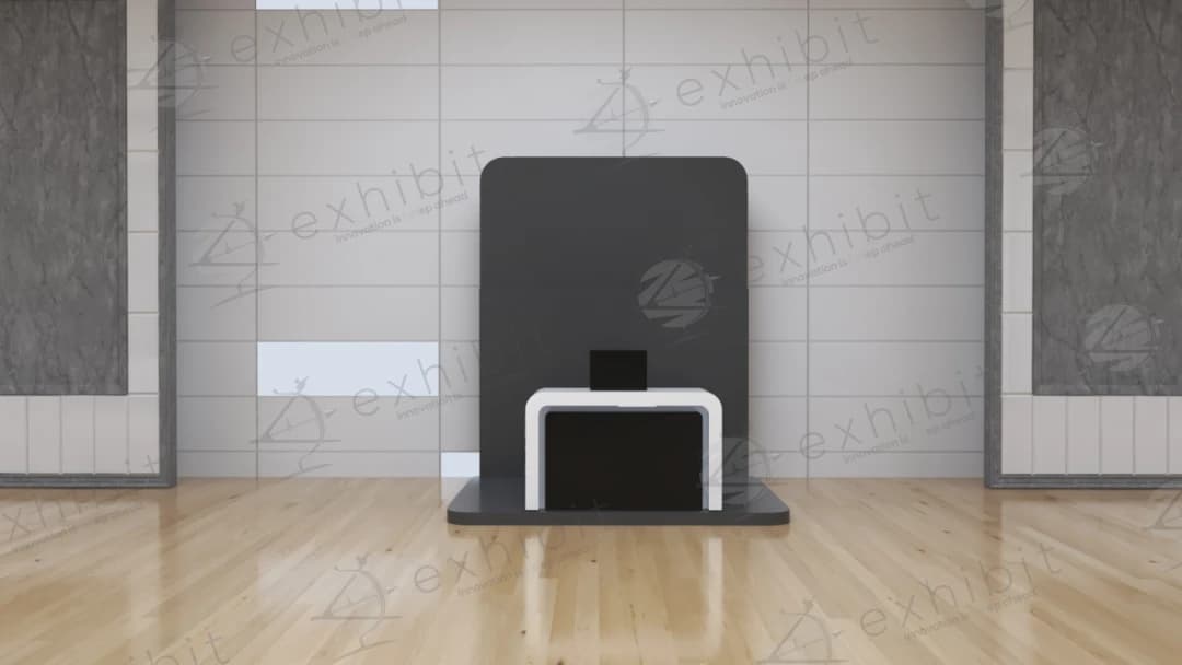 The Minimalist Registration Desk