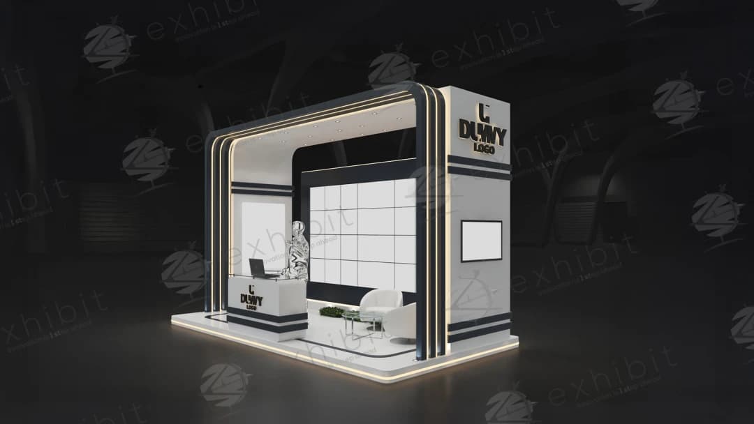 Trilogy Portal Straight Semi-Island 3x6 Booth