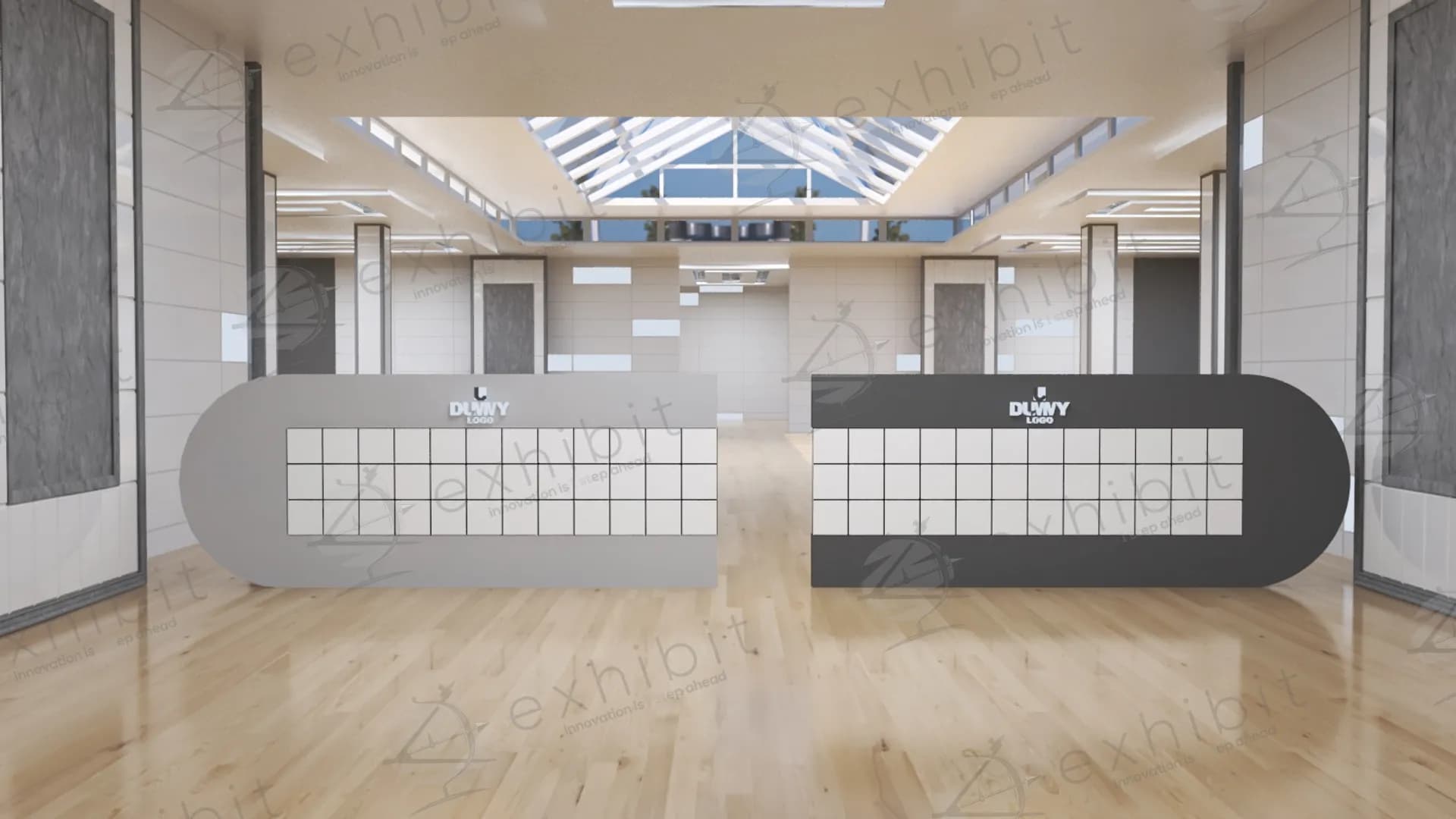 Large Horizontal Backdrop Setup