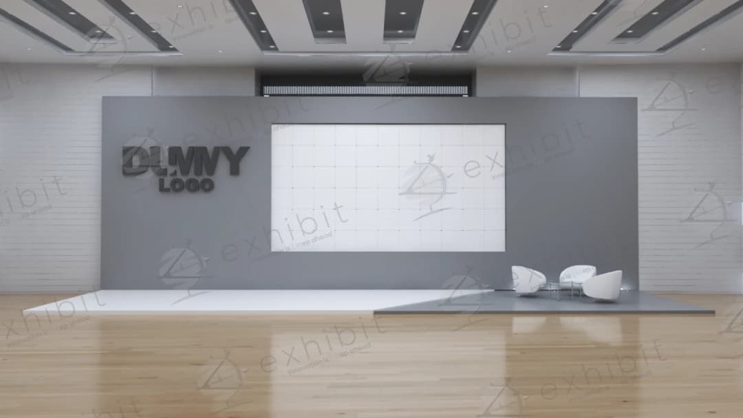 Minimalist Stage Backdrop Presentation