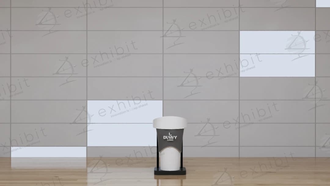 The Cylindra Stand Podium